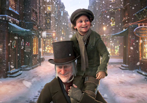 
                        	Karácsonyi ének - Jim Carrey
                        	Charles Dickens klasszikusát 2009-ben dolgozták fel animációs film formájában. Scrooge (Jim Carrey), a mogorva öregúr nem szereti a karácsonyt, és az emberekkel is zsarnokoskodó, ezért három szellem látogat el hozzá, hogy megváltoztassák szemléletét.
                        	Már ősszel tűkön ülök, hogy a karácsonyi készülődés idején végre újra megnézhessem ezt a filmet. Gyönyörű képek, havas utcák, mesés, egyben tanulságos történet. Szeretem és ajánlom. Kovács Gabi