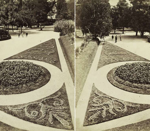	A margitszigeti park ma is bámulatos látványt nyújt, nem volt ez másképp régen sem.	1880-1890, Klösz György