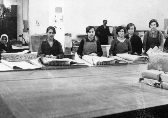 	Munkásnők a Fűzfői Papírgyárban 1938-ban.