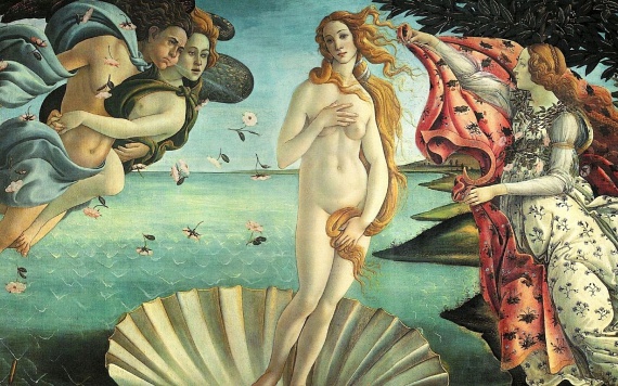 	Sandro Botticelli: Vénusz születése - az ismert kagylós festmény múzsája Simonetta Vespucci volt, egy híres-neves nemes hölgy, aki a Medici család egyik tagjának plátói és rajongó imádatát élvezte. A vezetéknév ismerős lehet, a nő Amerigo Vespucci, a híres felfedező távoli unokatestvéréhez ment később férjhez. Simonetta rendkívüli szépségével és bájával egész Firenzét elbűvölte, és Botticelli sem tudott ellenállni varázsának. A leggyönyörűbb festményeit a hölgy ihlette, a hosszú, hullámos, szőke hajú lánynak számtalan remekművet köszönhet az utókor. Simonetta egyébként nemcsak Firenze legszebb asszonya volt, hanem mellette szerény és barátságos is. Nagyon korán, 23 évesen halt meg, és a festőművész annyira imádta kivételes múzsáját, hogy kérésére később őt magát is a hölgy mellé temették.