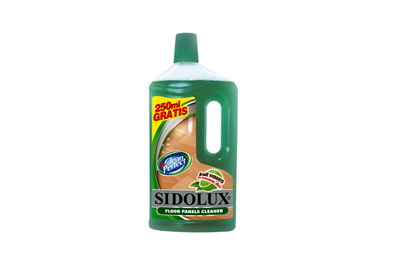 
                        	A Sidolux laminált padlóra is gyárt felmosófolyadékot, méghozzá citrusillatokkal.
