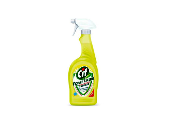 	A Cif Power Cream konyhai zsíroldó spray a legmakacsabb konyhai szennyeződéseket is hatékonyan távolítja el.