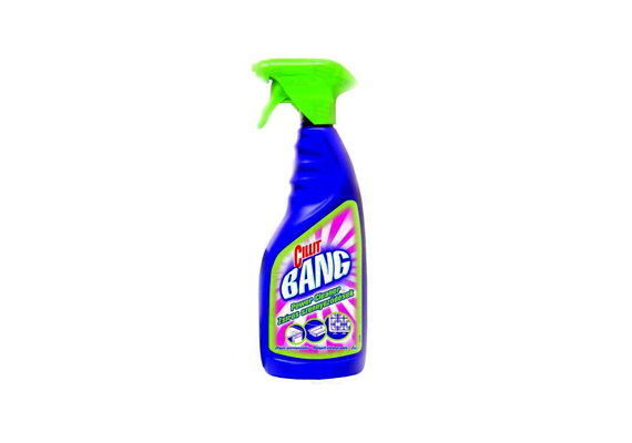 	A Cillit Bang zsíroldó spray az egész házban alkalmazható, a legmakacsabb zsírfoltokat is eltávolítja.