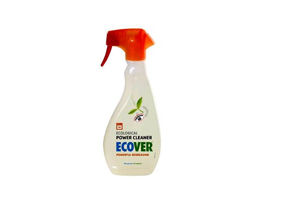 	Az Ecover Power Cleaner konyhai zsíroldó és gyorstisztító szer hatékony, ugyanakkor nem tartalmaz a környezetre káros anyagokat.
