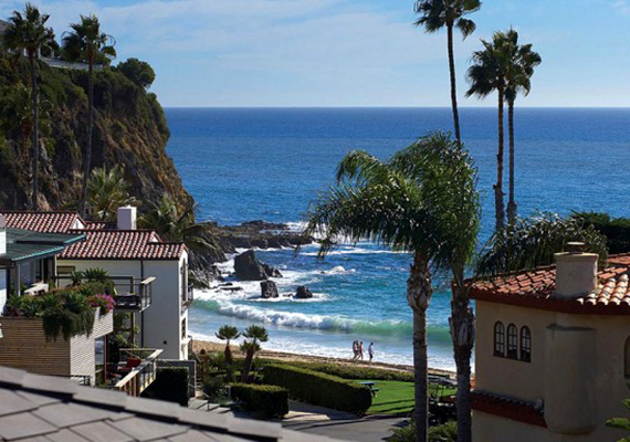 	De magáénak tud egy híressé vált ingatlant a kaliforniai Laguna Beach-en is.