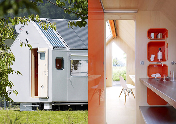 	A Diogene Micro Home Renzo Piano olasz építész munkája, hét és fél négyzetméteres területén nappali, íróasztal, kanapé és konyha is található, emellett napelemekkel is esővízgyűjtő rendszerrel is felszerelték.