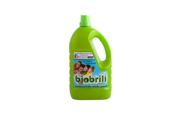 
                        	A Biobrill mosószer és öblítő szintén 100%-ban lebomlik, emellett olyanok is használhatják, akiknek más készítmények esetében allergiás reakciókkal kellett szembenézniük.
