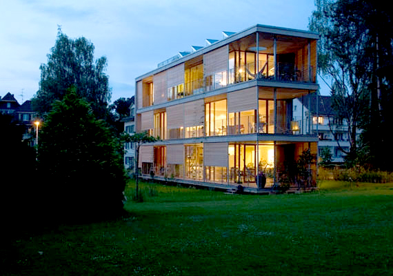 	A svájci Liebefeldben található többlakásos passzív társasház a Halle 58 Architekt érdeme.