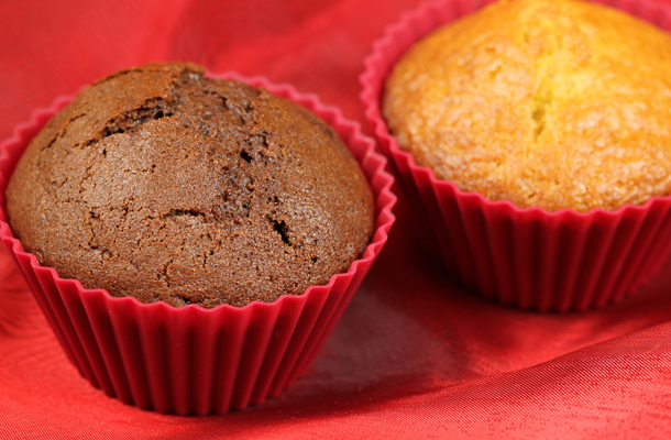 Az egyszerű muffint is feldobhatod egy kis díszítéssel