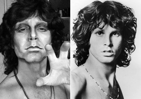 	Jim Morrison hasonmásaként nem szerepelt olyan jól, talán picit sok lett a szeme körül az árnyékolás.