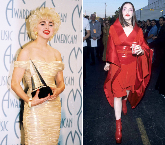 	Madonna jó ideje a szakmában van, de a ruhaválasztással mindig gondjai voltak.