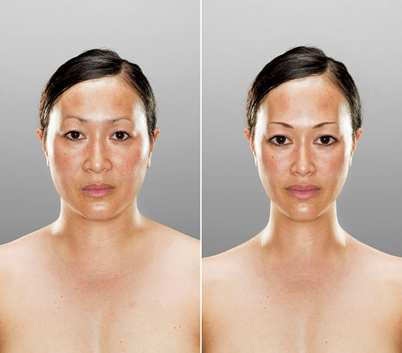 
                        	Ez az ázsiai származású nő nagyobb, nyitottabb szemeket tartana ideálisnak.