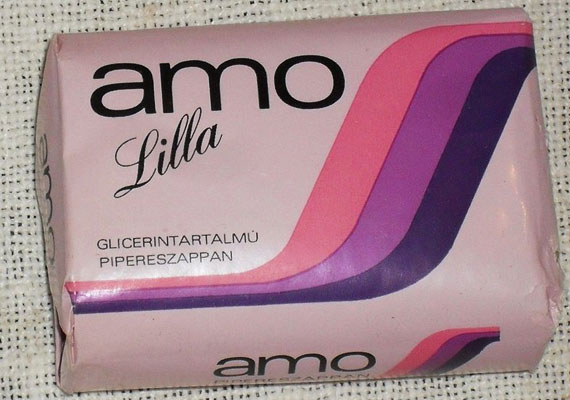 	Az Amo szappan szintén népszerű volt, érdekessége pedig, hogy a növényolajgyártás melléktermékeként állították elő a kőbányai gyárban.