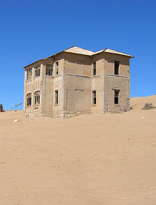Kolmanskop mára szellemvárossá vált