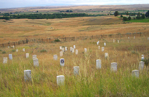 Little Bighorn Battlefield emlékmű, USA