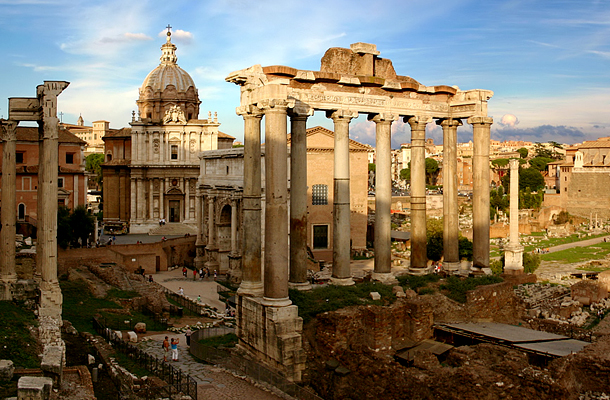 Műemlékek Róma belvárosában