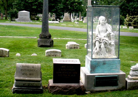 
                        	A hatéves Inez Clarke 1880-ban halt meg, szülei pedig a chicagói temetőben életnagyságú szobrot emeltek emlékére. A szóbeszéd szerint azonban a szobor néha életre kel, és elhagyja állandó helyét.