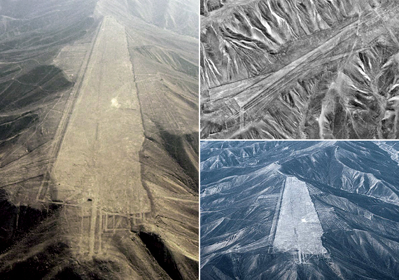 	A Nazca-vonalaktól nem messze találhatók a Palpa-vonalak, melyek legalább olyan titokzatosak. Sajátos megjelenésük miatt az is felvetődött, hogy van közöttük, mely leszállópályát formáz az idegenek számára. Ha többet szeretnél tudni a Nazca- és Palpa-vonalakról, kattints ide!