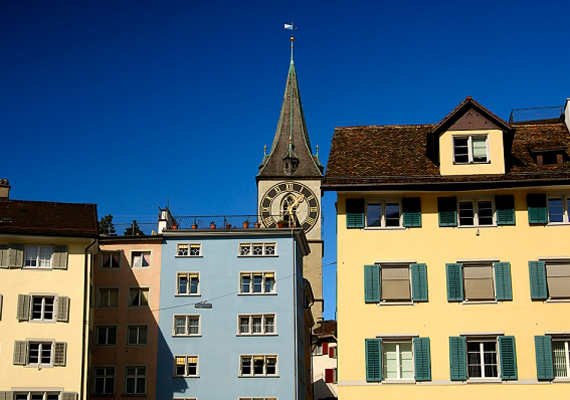 
                        	A svájci Zürichben az átlagéletkor a férfiak esetében 71, a nők esetében pedig 75 év, emellett az életszínvonal is igen magas.