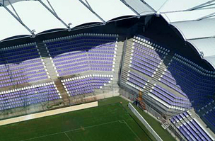 A híres újpesti stadion