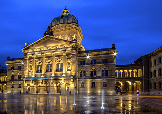 	Az ötödik Svájc lett, a kép fővárosában, Bernben készült.
