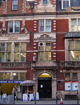 Korabeli ház a Whitechapel városrészben