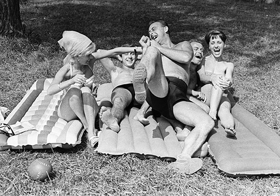 	Fiatalság, vidámság, nyaralás 1961-ben.