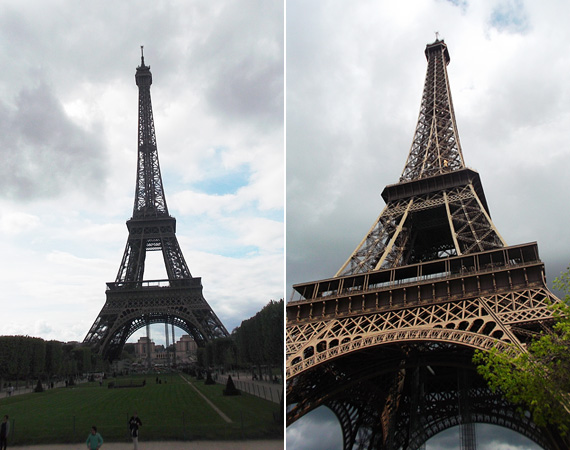 Eiffel torony - Az 1889-es Világkiállításra épített tornyot az eredeti tervek szerint a rákövetkező évben lebontották volna, végül mégis ez lett Párizs legismertebb jelképe. 1930-ig a világ legmagasabb épületének számított, mígnem a New York-i Chrysler épület le nem előzte.