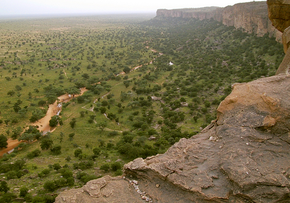 	A Bandiagara-fennsík sziklafalának környéke 1989 óta része a Világörökségnek.