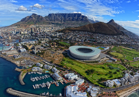 	A Dél-afrikai Köztársaság is a listán szerepel a munkanélküliek miatt. A fotó Fokvárosról készült.
