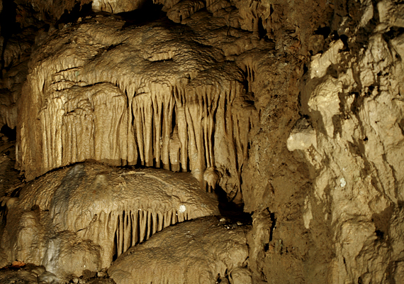 	Az Abaligeti-barlang jól kiépített járattal várja a látogatókat. Cseppkövei mellett az itt élő denevérekről is híres.