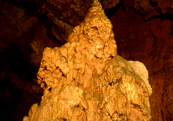 
                        	Az Aggteleki-cseppkőbarlang a Világörökség részét képezi. A barlangban különféle hosszúságú és nehézségű túrák várnak, valamint olyan furcsaságok, mint Petőfi koporsója, egy ledőlt, koporsóhoz hasonló alakú, fekete cseppkőképződmény.