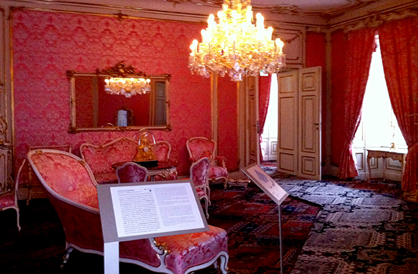 A császári palota belülről