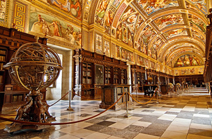 Az Escorial könyvtára